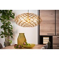 Lucide WOLFRAM - Hanglamp - Ø 65 cm - 1xE27 - Mat Goud / Messing