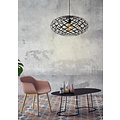 Lucide WOLFRAM - Pendant lamp - Ø 65 cm - 1xE27 - Black