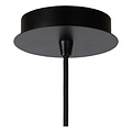 Lucide WOLFRAM - Lampe à suspension - Ø 65 cm - 1xE27 - Noir
