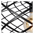 Lucide WOLFRAM - Pendelleuchte - Ø 65 cm - 1xE27 - Schwarz