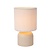 Lucide WOOLLY - Lampe à poser - Ø 16 cm - 1xE14 - Beige