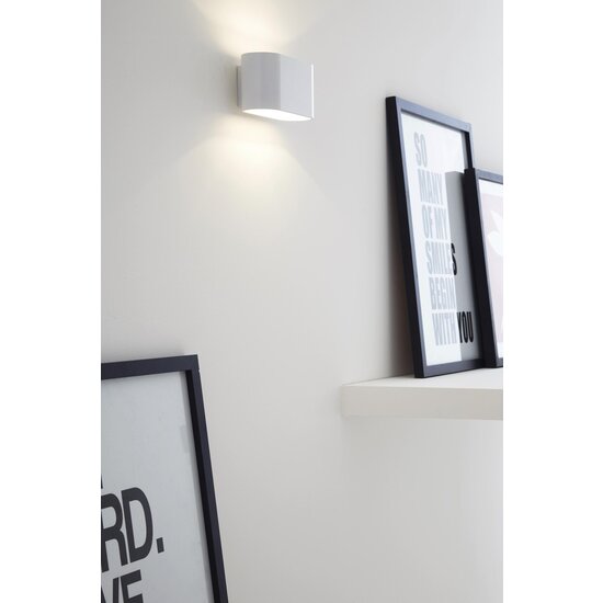 Lucide XERA - Lámpara de pared - 1xG9 - Blanco