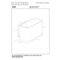 Lucide XERA - Wandlamp - 1xG9 - Wit