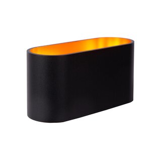 Lucide XERA - Lámpara de pared - 1xG9 - Negro