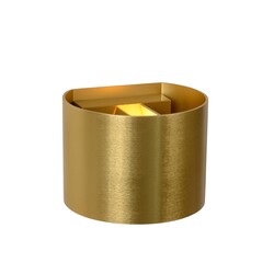 Lucide XIO - Applique - LED Dim. - G9 - 1x3,5W 2700K - Angle de faisceau réglable - Or Mat / Laiton