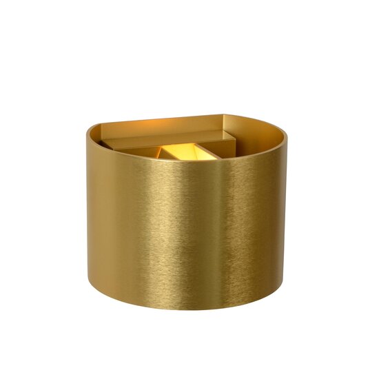 Lucide XIO - Applique - LED Dim. - G9 - 1x3,5W 2700K - Angle de faisceau réglable - Or Mat / Laiton