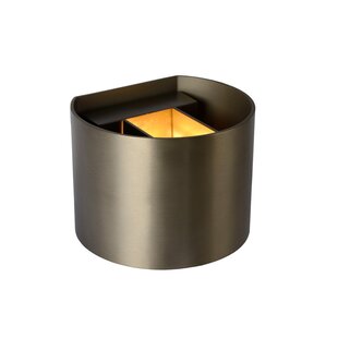 Lucide XIO - Wandlamp - LED Dimb. - G9 - 1x3.5W 2700K - Verstelbare stralingshoek - Roestbruin