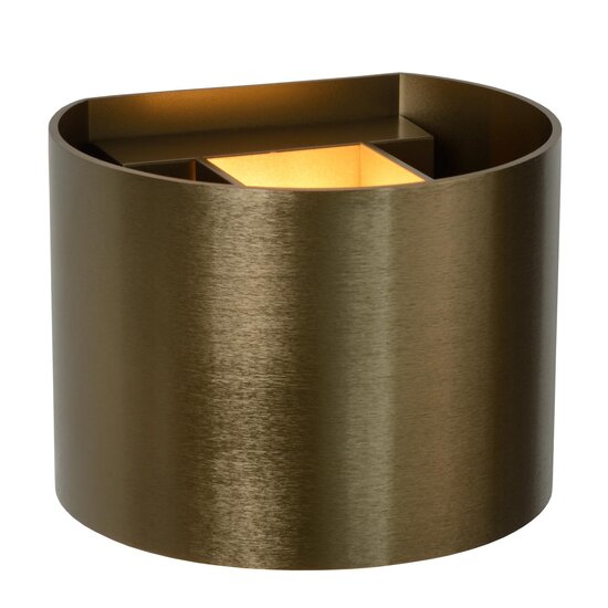 Lucide XIO - Applique - LED Dimb. - G9 - 1x3,5W 2700K - Angle de faisceau réglable - Brun rouille