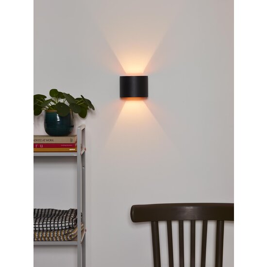 Lucide XIO - Applique - LED Dimb. - G9 - 1x3,5W 2700K - Angle de faisceau réglable - Noir