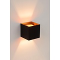 Lucide XIO - Applique - LED Dimb. - G9 - 1x4W 2700K - Angle de faisceau réglable - Noir