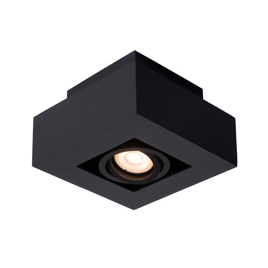 Lucide XIRAX - Deckenstrahler - LED Dim to warm - GU10 - 1x5W 2200K/3000K - Schwarz