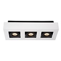 Lucide XIRAX - Spot de plafond - LED Dim to warm - GU10 - 3x5W 2200K/3000K - Blanc