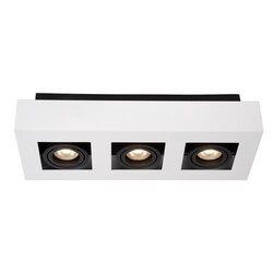 Lucide XIRAX - Deckenstrahler - LED Dim to warm - GU10 - 3x5W 2200K/3000K - Weiß