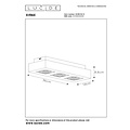 Lucide XIRAX - Deckenstrahler - LED Dim to warm - GU10 - 3x5W 2200K/3000K - Weiß