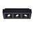 Lucide XIRAX - Ceiling spotlight - LED Dim to warm - GU10 - 3x5W 2200K/3000K - Black