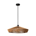 Lucide YUNKAI - Hanging lamp - Ø 50 cm - 1xE27 - Natural