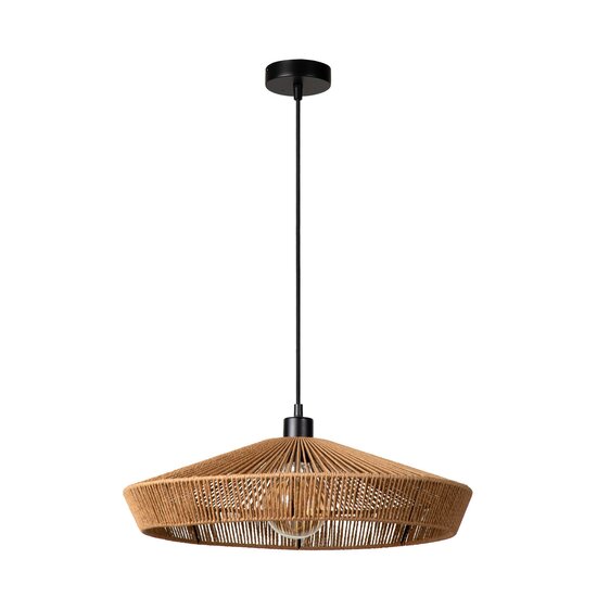 Lucide YUNKAI - Hanging lamp - Ø 50 cm - 1xE27 - Natural