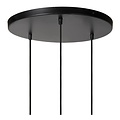 Lucide YUNKAI - Pendant lamp - Ø 60 cm - 3xE27 - Natural