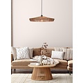 Lucide YUNKAI - Hängelampe - Ø 70 cm - 1xE27 - Natur