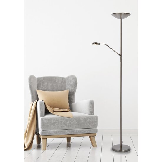 Lucide ZENITH - Lámpara de lectura - LED Dim. - 3000K - Cromo mate