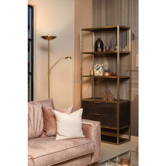 Lucide ZENITH - Lámpara de lectura - LED Dim. - 3000K - Oro Mate / Latón