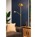 Lucide ZENITH - Leeslamp - LED Dimb. - 3000K - Mat Goud / Messing
