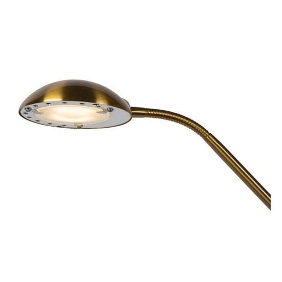 Lucide ZENITH - Reading lamp - LED Dimmable - 3000K - Matt Gold / Brass