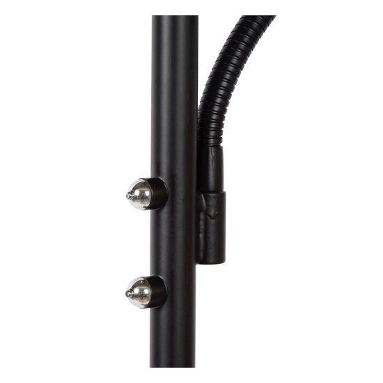 Lucide ZENITH - Leeslamp - LED Dimb. - 3000K - Zwart
