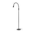 Lucide ZOZY - Reading lamp - LED Dimmable - 1x4W 3000K - 3 StepDim - Black