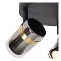 LUCIDE Lucide UPTON - Spot de plafond - 3xGU10 - Fumé