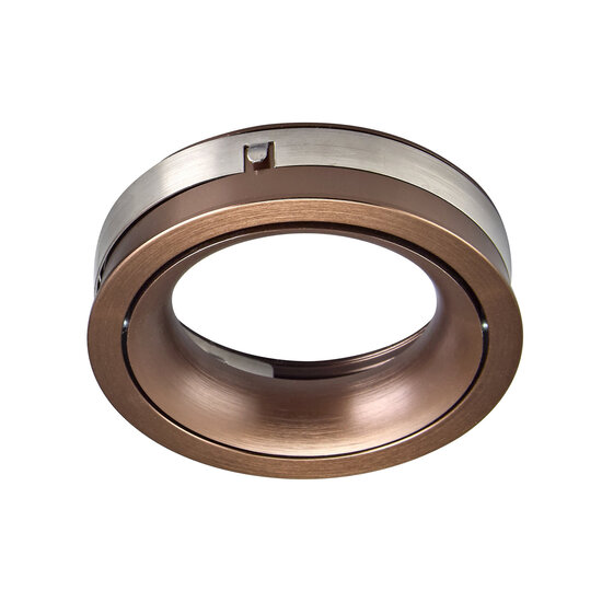 Mozes III brons inbouwspot 1x 5W LED GU10 dimbaar incl.