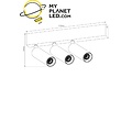 LOPAL 3L 3x 4.5W LED spot white