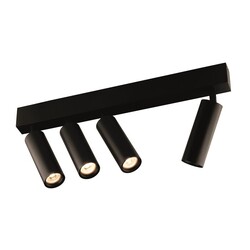 LOPAL 4L 4x 4,5W LED-Spot schwarz