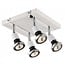 Fantasia Robus quadratische Deckenleuchte schwarz-chrom, 4x GU10 LED 5W, 3000K, 200x200mm