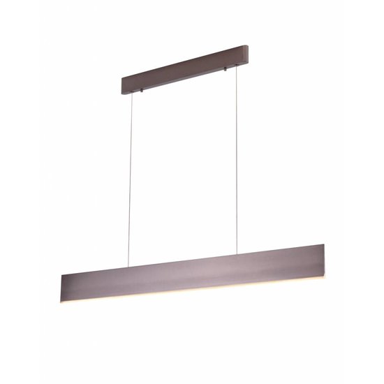 Fantasia Fantasia Pure long pendant lamp white, dimmable integrated SMD LED 26W, 3000K warm white light