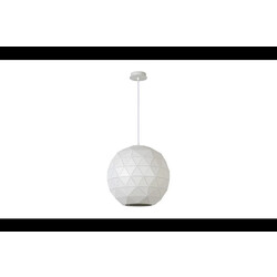 Lucide Hängelampe Otona weiß ⌀40cm E27