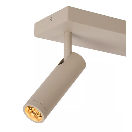 LUCIDE Lucide GRADO - Spot de plafond - 2xGU10 (MR11) - Taupe