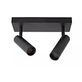 LUCIDE Lucide GRADO - Ceiling spotlight - 2xGU10 (MR11) - Black