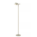 Lucide GIAN - Vloerlamp - LED Dimb. - 1x9W 2700K - Taupe