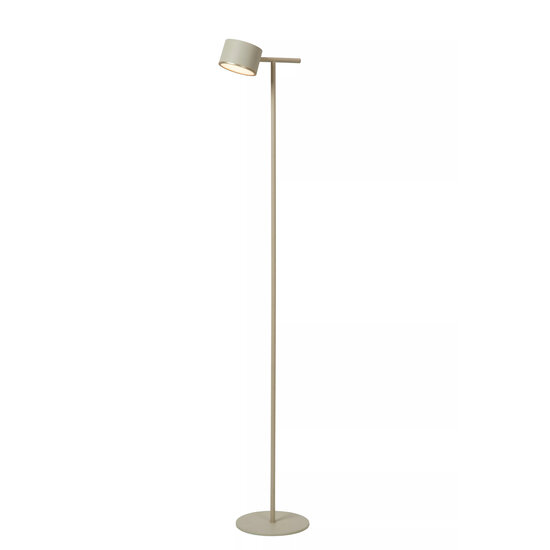 Lucide GIAN - Lampadaire - LED Dim. - 1x9W 2700K - Taupe