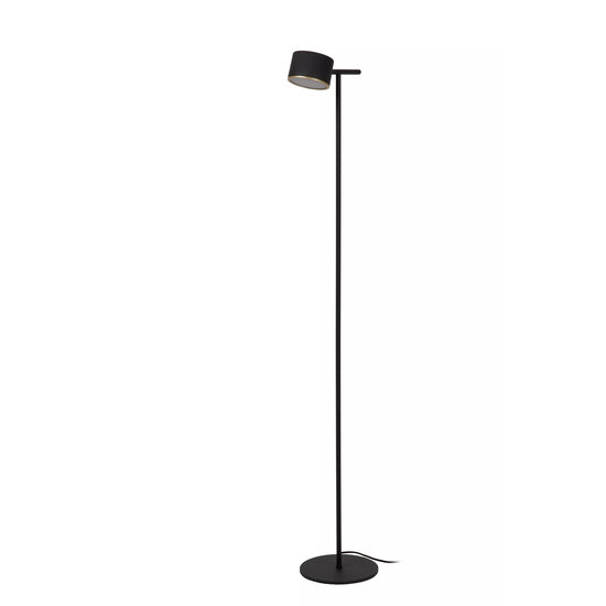 Lucide GIAN - Lámpara de pie - LED Dim. - 1x9W 2700K - Negro