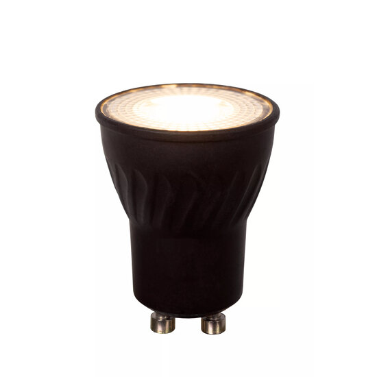 Lucide MR11 - Lampe LED - Ø 3,5 cm - LED Dim. - GU10 - 1x3,8W 2700K - Noir