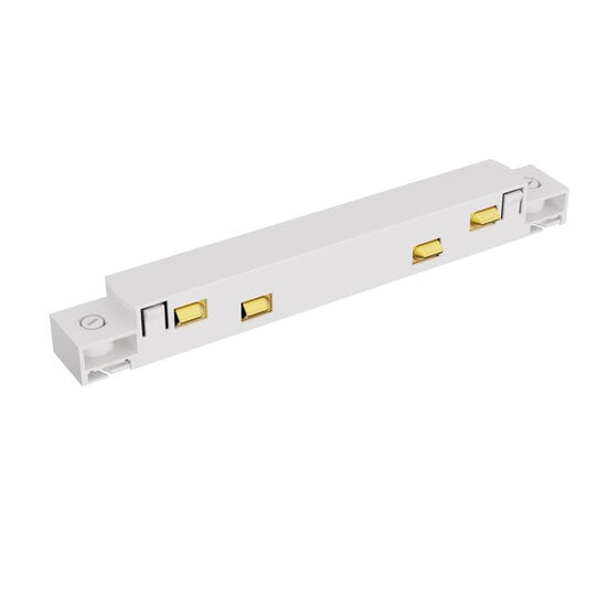 Stroomconnector voor 48V high track spanningsrail koppelstuk rechtdoor