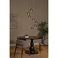 LUCIDE Lucide TAMINO - Lampe à suspension - Ø 52 cm - Variation LED. - 7x7W 3000K - Noir