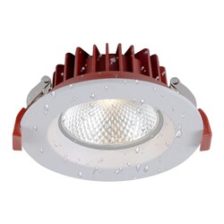 IP65 12W waterdichte inbouwspot gatmaat 115 mm buitenmaat 145 mm