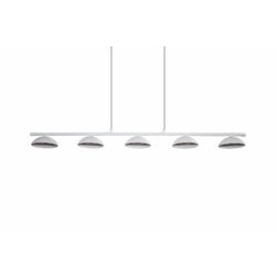 Fantasia Zumo hanging lamp white long dimmable LED