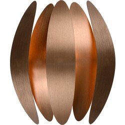 Applique Lucide VIVANA Cuivre, 2 lumières