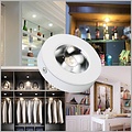 Romeo LED 7 W (10 pcs et plus) ultra plat noir, blanc ou or 85mm