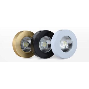 Romeo (+10 pcs) LED ultra-flat 25mm 10 W black, white or gold 105mm