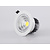Spot encastrable blanc pas cher 15W 138 mm (taille de coupe 120 à 130 mm) dimmable